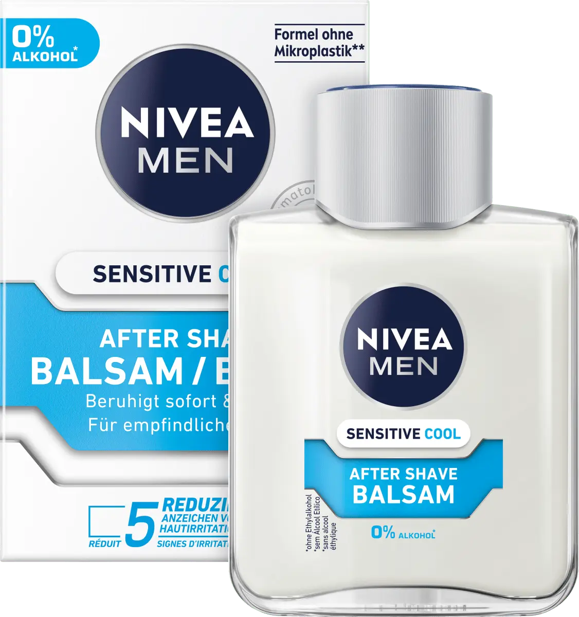 Бальзам после бритья Sensitive Cool 100 мл NIVEA 
Бальзам после бритья Sensitive Cool 100 мл NIVEA