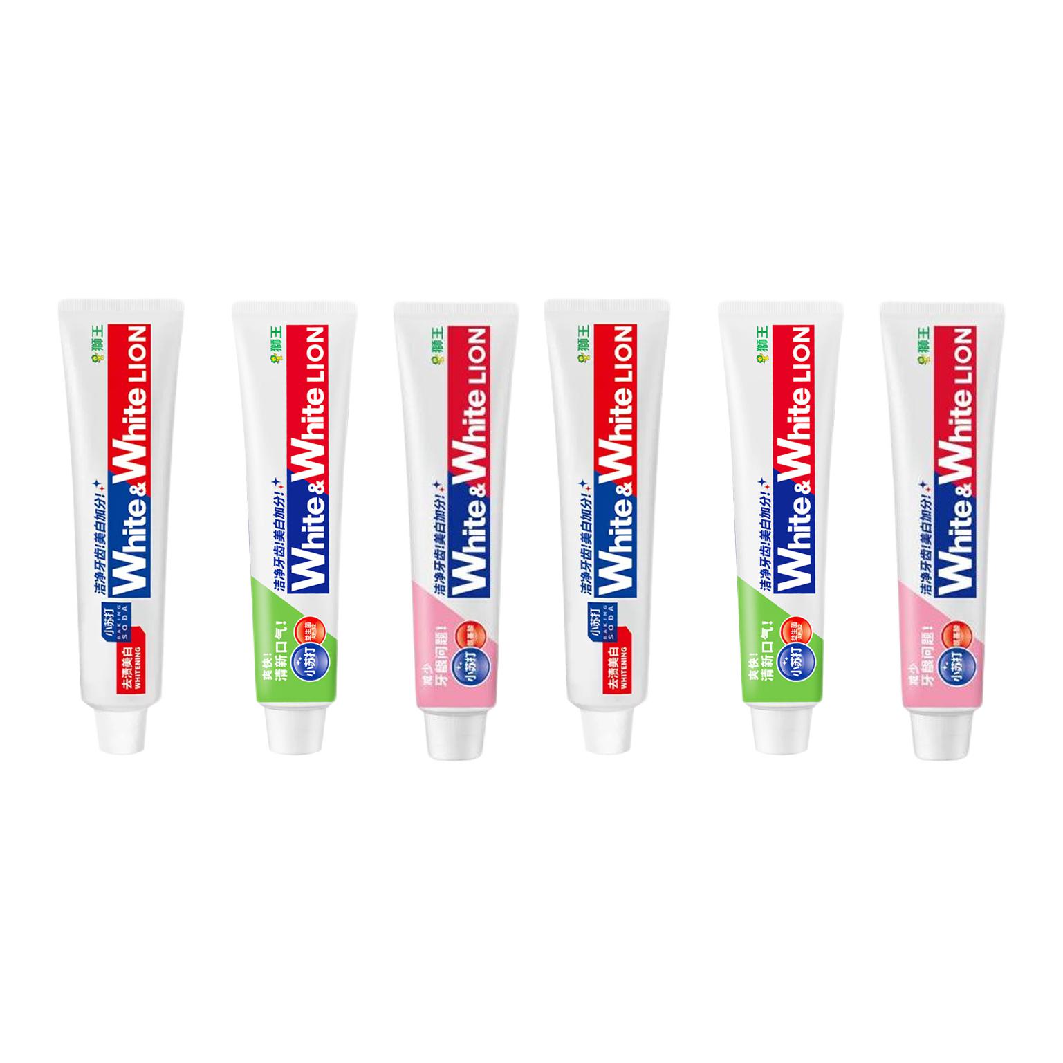 LION Отбеливающая зубная паста с пищевой содой для свежести, очищение, 2 шт/6 шт, Lime
LION Отбеливающая зубная паста с пищевой содой для свежести, очищение, 2 шт/6 шт, Lime