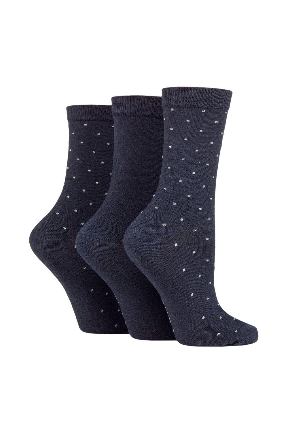 3 пары хлопковых носков в горошек из 100% переработанных материалов SOCKSHOP TORE, синий
3 пары хлопковых носков в горошек из 100% переработанных материалов SOCKSHOP TORE, синий