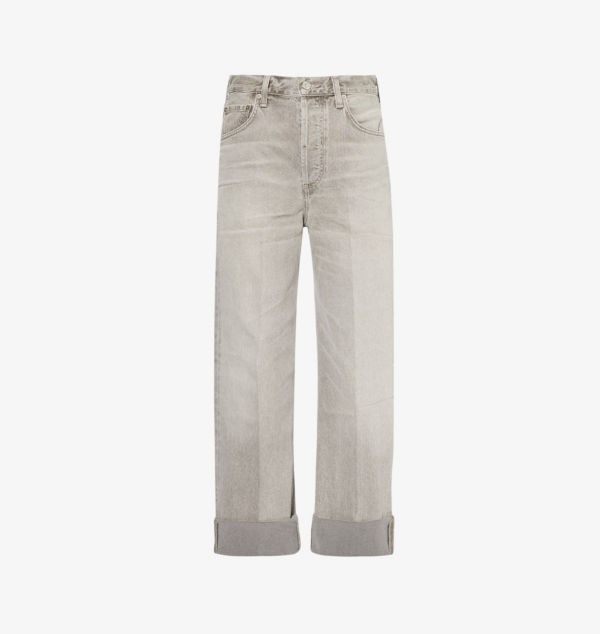 Джинсы Ayla с широкими штанинами и средней посадкой из денима Citizens Of Humanity, серый
Джинсы Ayla с широкими штанинами и средней посадкой из денима Citizens Of Humanity, серый