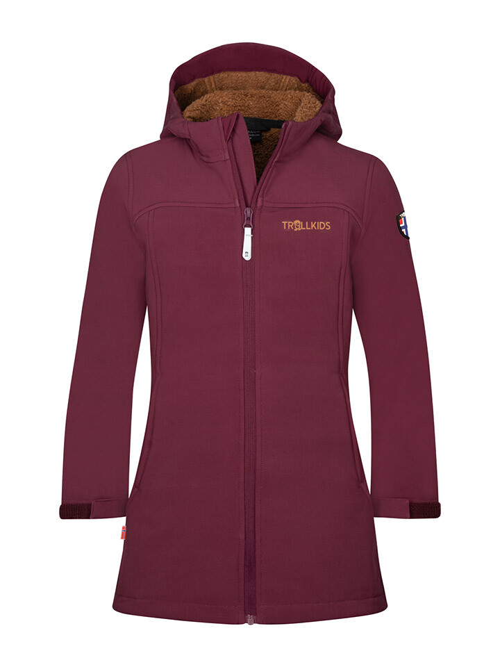 Куртка софтшелл Trollkids Softshellmantel Kristiansand, бордо
Куртка софтшелл Trollkids Softshellmantel Kristiansand, бордо