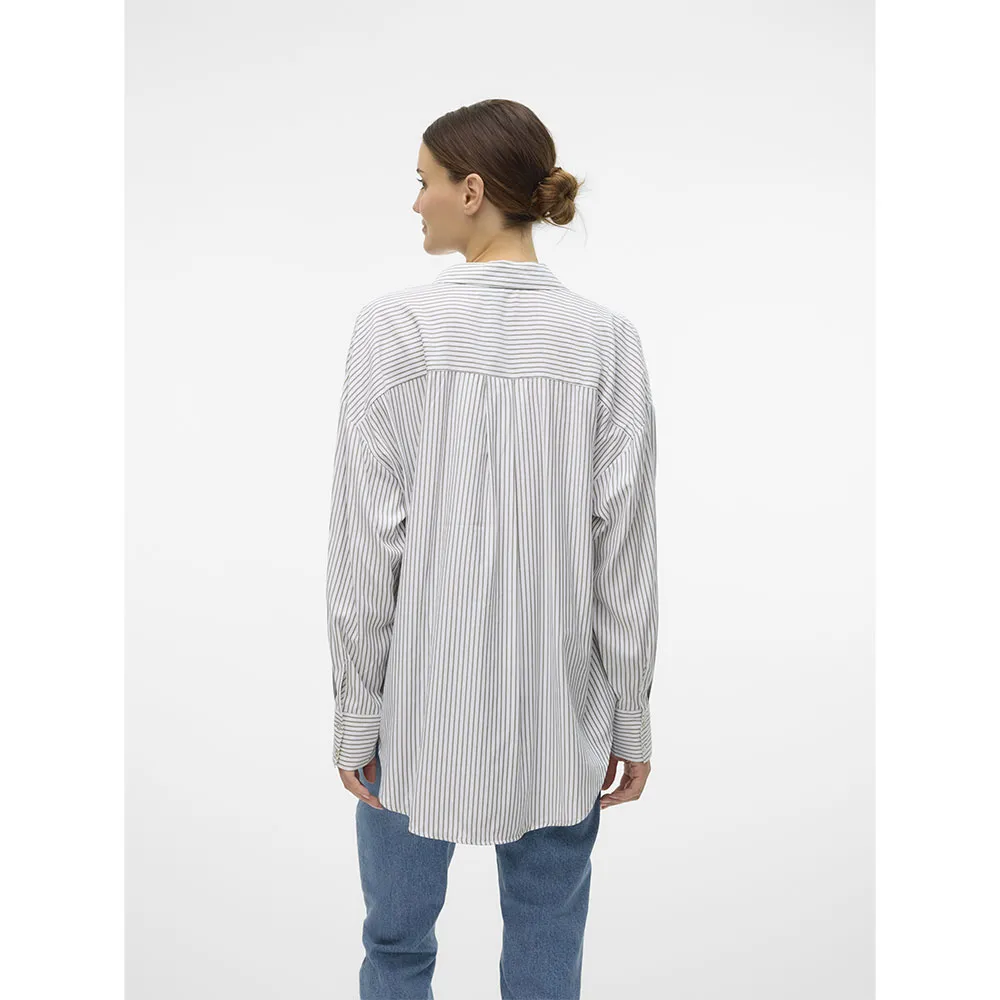 Рубашка Vero Moda Nora Oversize, белый
Рубашка Vero Moda Nora Oversize, белый