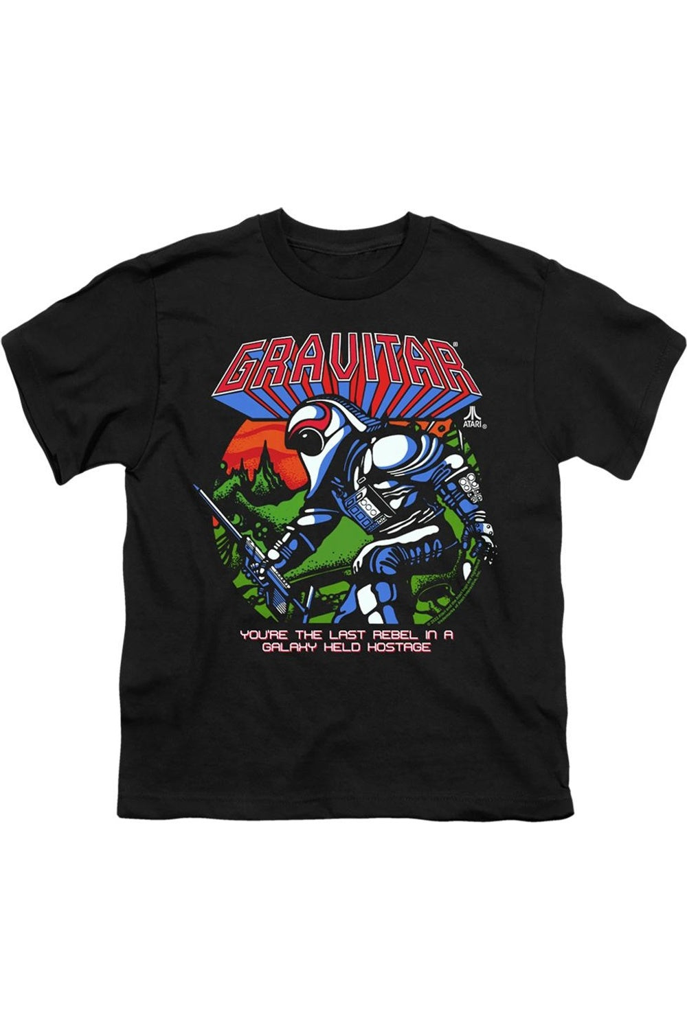 Футболка Atari Last Rebel с коротким рукавом для детей Gildan, черный
Футболка Atari Last Rebel с коротким рукавом для детей Gildan, черный