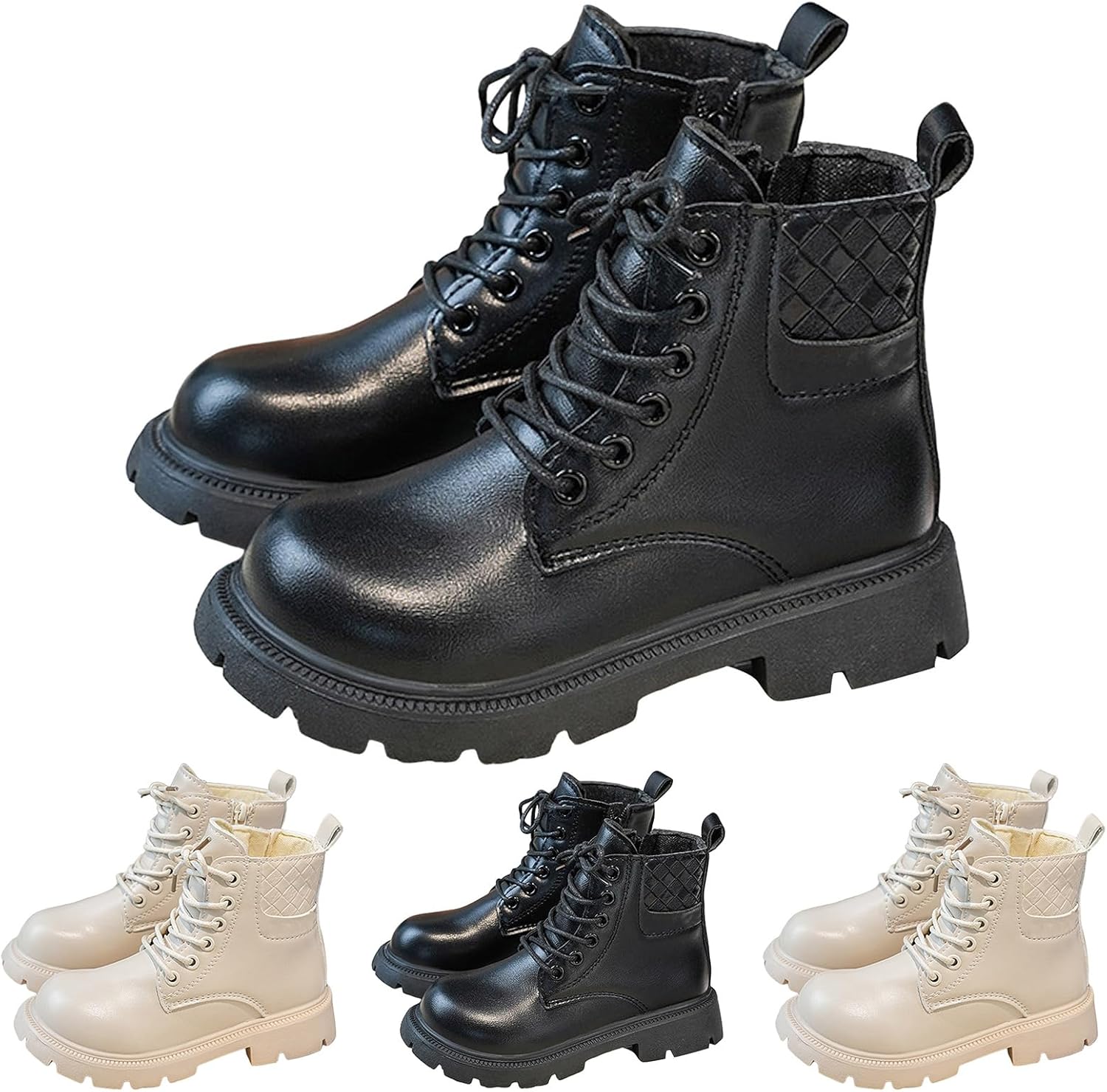 Generic Детские белые ботинки до щиколотки для девочек, мода осень-зима, боковая молния, шнуровка, белые повседневные боевые ботинки, удобная обувь, модные челси в готическом стиле, ковбойские ботильоны, для детей 3-11 лет
Generic Детские белые ботинки до щиколотки для девочек, мода осень-зима, боковая молния, шнуровка, белые повседневные боевые ботинки, удобная обувь, модные челси в готическом стиле, ковбойские ботильоны, для детей 3-11 лет