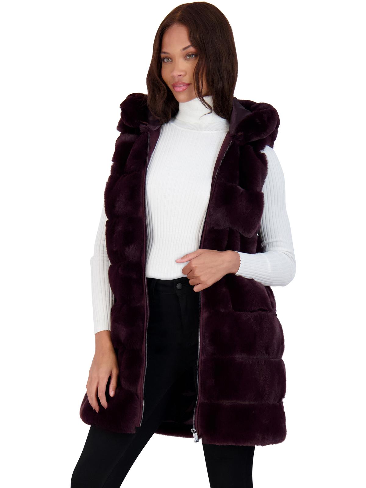 Женский водонепроницаемый плюшевый жилет для верхней одежды Via Spiga, цвет burgundy
Женский водонепроницаемый плюшевый жилет для верхней одежды Via Spiga, цвет burgundy