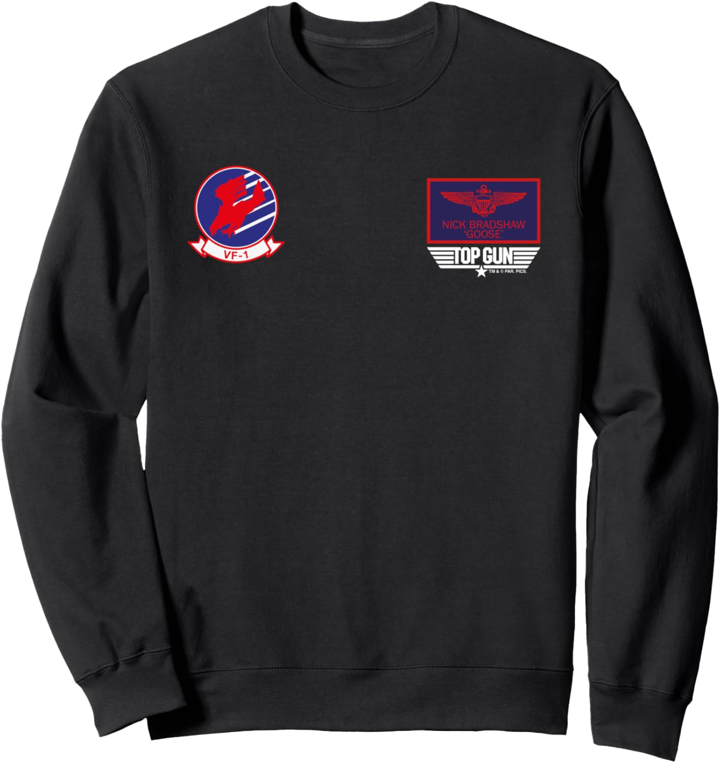 Толстовка Top Gun Nick Bradshaw Goose VF-1 с нагрудным значком, черная, размер S, Черный, Толстовка Top Gun Nick Bradshaw Goose VF-1 с нагрудным значком, черная, размер S
Толстовка Top Gun Nick Bradshaw Goose VF-1 с нагрудным значком, черная, размер S, Черный, Толстовка Top Gun Nick Bradshaw Goose VF-1 с нагрудным значком, черная, размер S