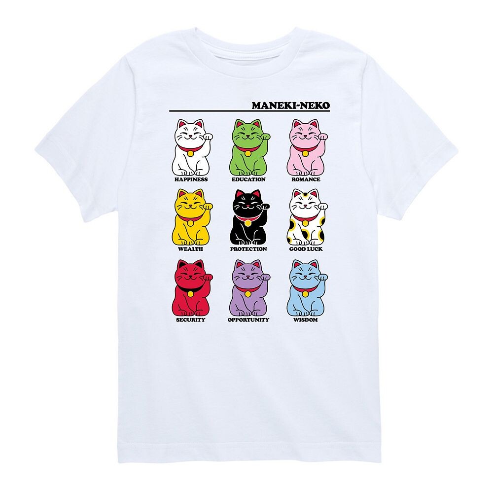 Футболка Lucky Cat Grid для мальчиков 8–20 лет с рисунком Licensed Character, белый
Футболка Lucky Cat Grid для мальчиков 8–20 лет с рисунком Licensed Character, белый