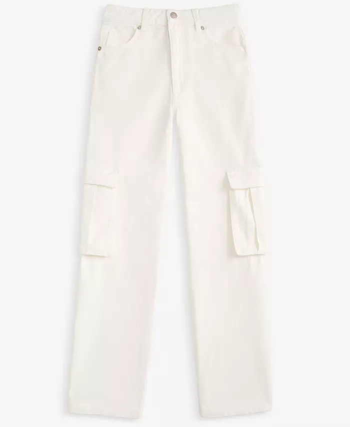 Широкие хлопковые карго-джинсы Big Girls With Jules, белый
Широкие хлопковые карго-джинсы Big Girls With Jules, белый