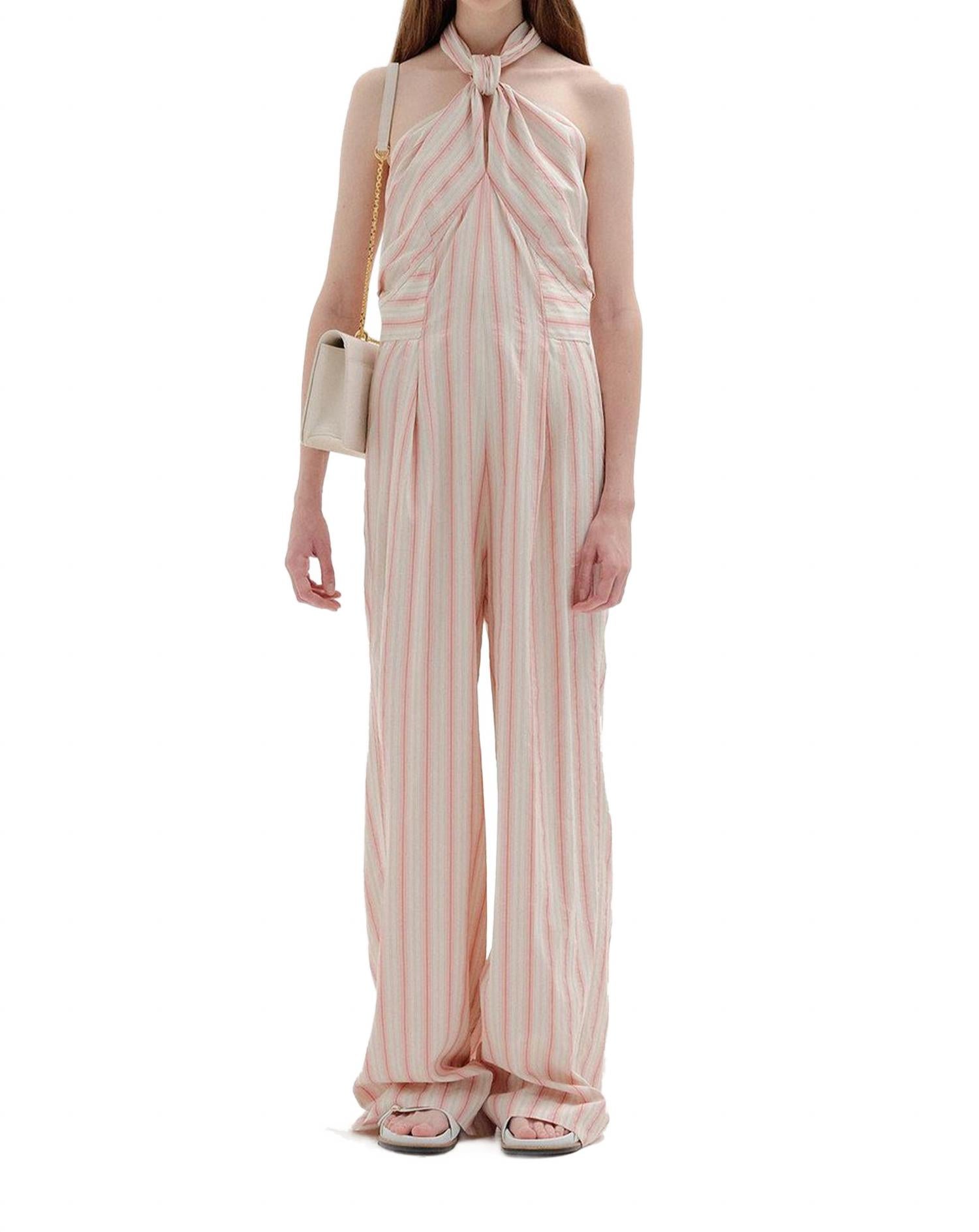 Комбинезон Siesta с запахом в розовую полоску EENK 
Комбинезон Siesta с запахом в розовую полоску EENK