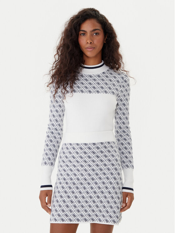 Свитер slim fit W5BR24 Z3JD2 Guess, экрю
Свитер slim fit W5BR24 Z3JD2 Guess, экрю