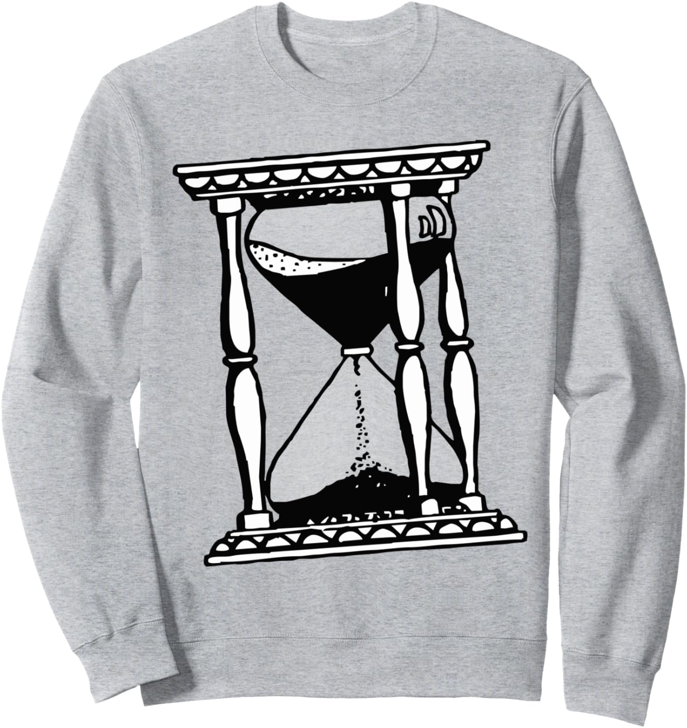 Толстовка с рисунком песочных часов Fashion Tees, серый
Толстовка с рисунком песочных часов Fashion Tees, серый