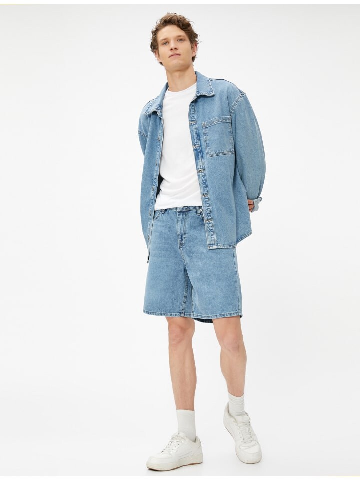 Шорты KOTON, цвет mittel indigo
Шорты KOTON, цвет mittel indigo