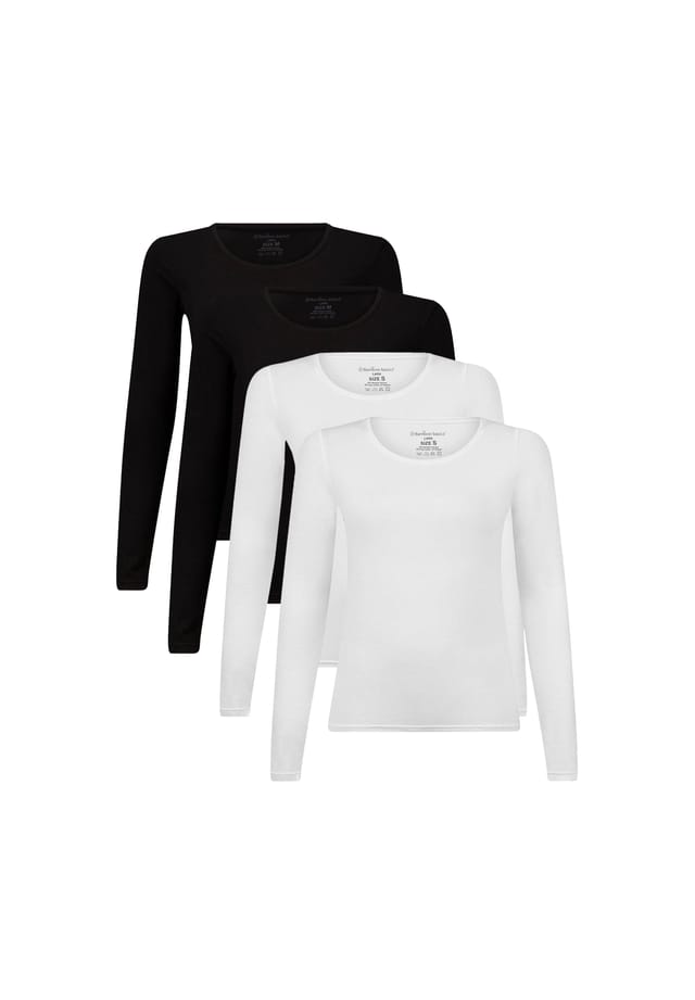 Футболка 4 шт. в упаковке - майка Lara logsleeve с круглым вырезом однотонная Bamboo Basics, черный
Футболка 4 шт. в упаковке - майка Lara logsleeve с круглым вырезом однотонная Bamboo Basics, черный