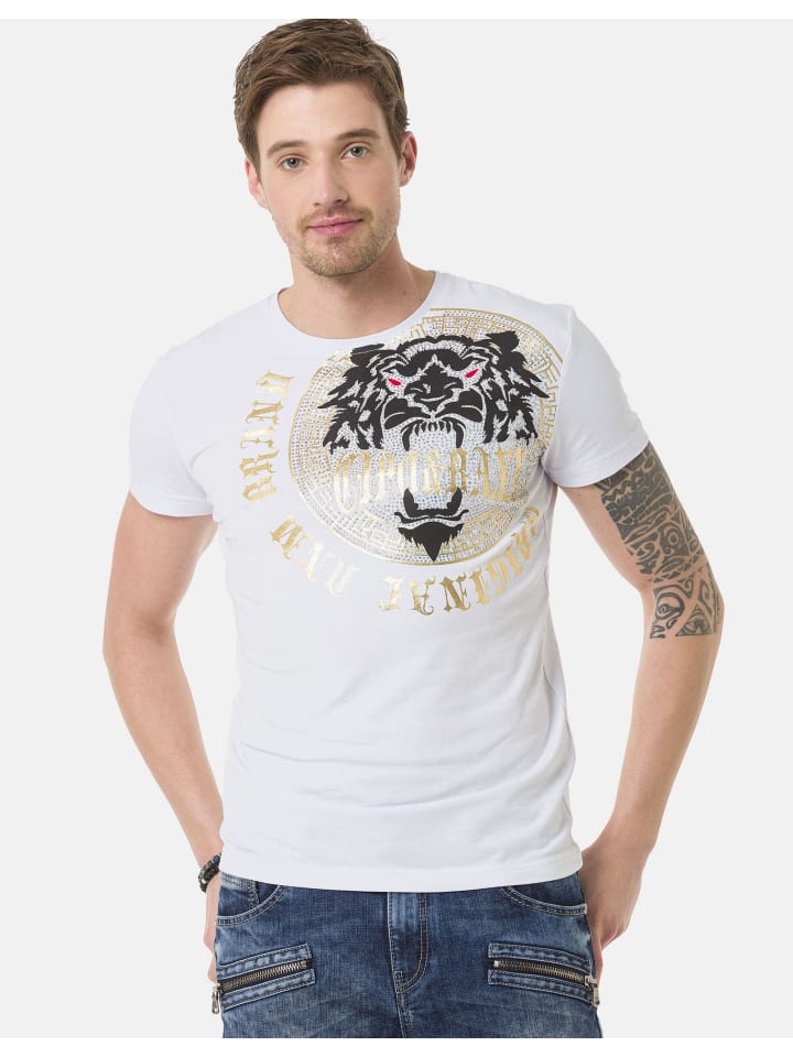 Футболка БЕЛОГО цвета Cipo & Baxx, Белый, Футболка БЕЛОГО цвета Cipo & Baxx
Футболка БЕЛОГО цвета Cipo & Baxx, Белый, Футболка БЕЛОГО цвета Cipo & Baxx