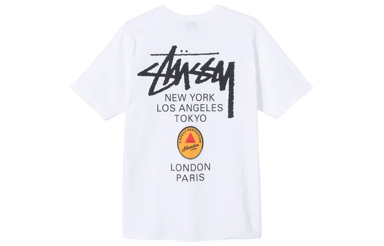 Футболка унисекс белая Stussy, белый
Футболка унисекс белая Stussy, белый