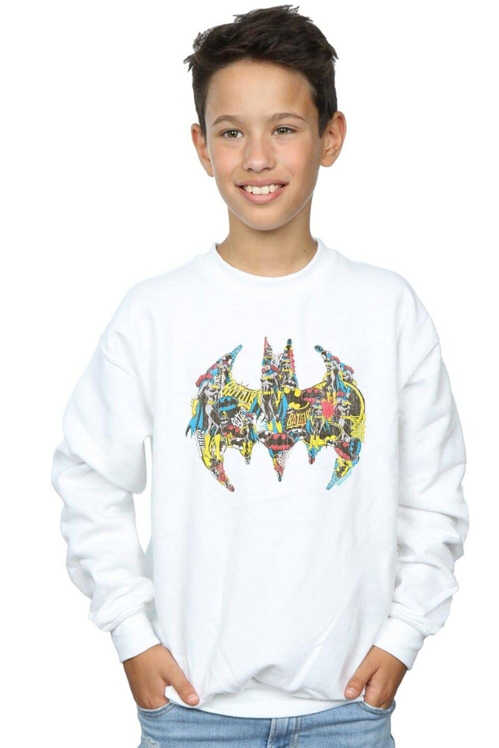 Толстовка с коллажем и логотипом Batman Batgirl DC Comics, белый
Толстовка с коллажем и логотипом Batman Batgirl DC Comics, белый