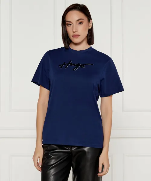 Винтажная футболка Loose fit Hugo, синий
Винтажная футболка Loose fit Hugo, синий