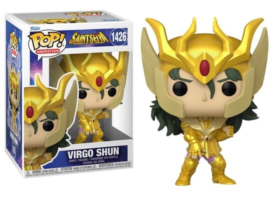 Funko POP!, коллекционная фигурка, Анимация: Saint Seiya - Золотая Дева Шун
Funko POP!, коллекционная фигурка, Анимация: Saint Seiya - Золотая Дева Шун