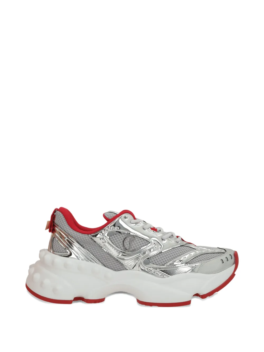 Кроссовки So Flo Christian Louboutin, серебряный
Кроссовки So Flo Christian Louboutin, серебряный