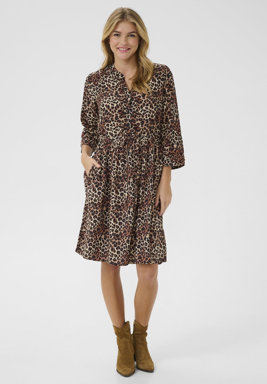 Платье Cream Shirt dress, Leopard Mix/Beige
Платье Cream Shirt dress, Leopard Mix/Beige