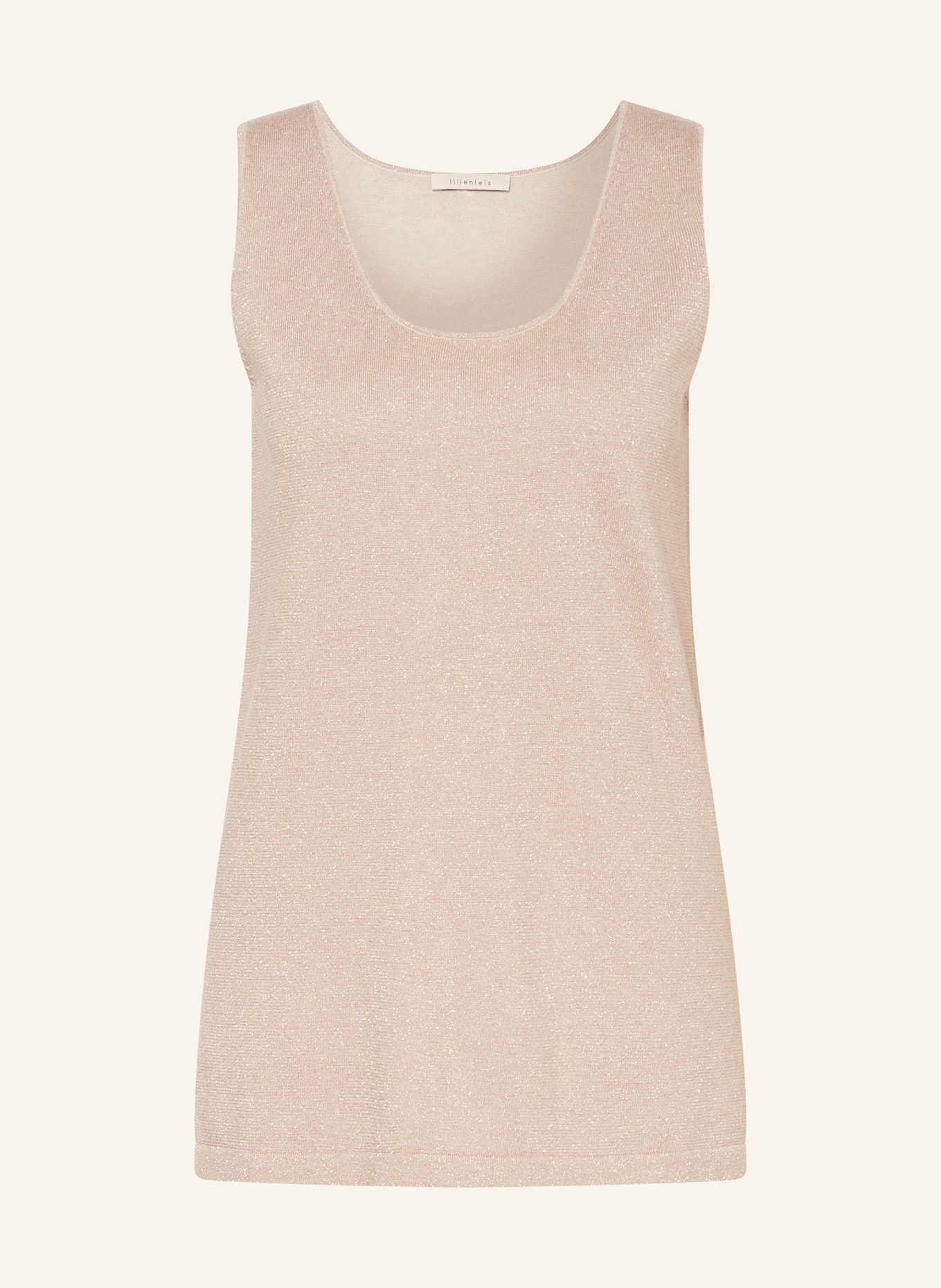 Вязаный топ с блестящей пряжей Lilienfels, золотой
Вязаный топ с блестящей пряжей Lilienfels, золотой