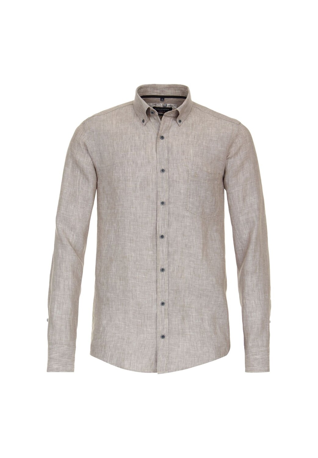 Мужская повседневная рубашка, простой повседневный крой CASAMODA, бежевый
Мужская повседневная рубашка, простой повседневный крой CASAMODA, бежевый