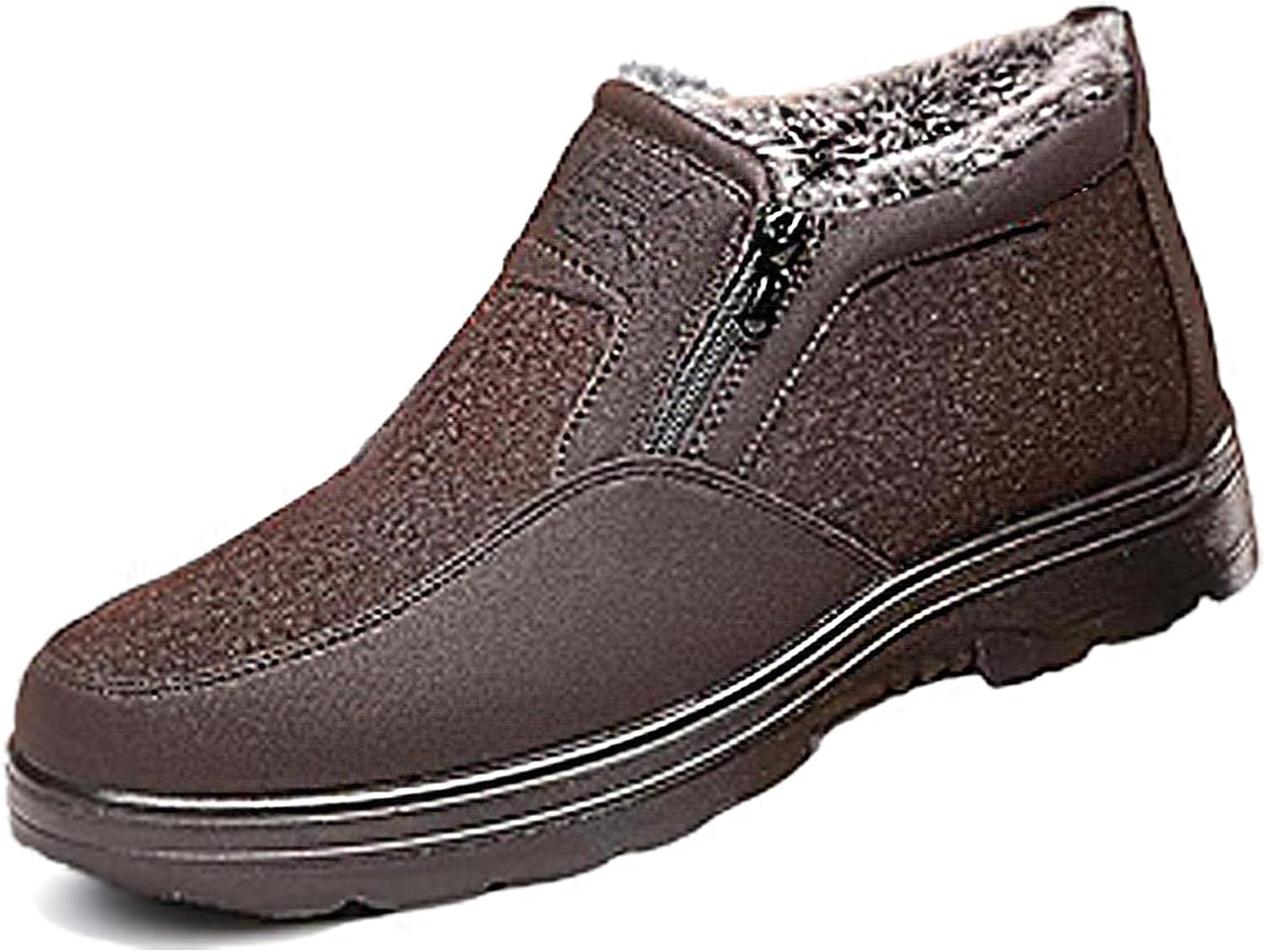 Мужские ортопедические теплые зимние снегоходные сапоги с флисом, противоскользящие, с боковой молнией, на каждый день для прогулок на улице Generic, коричневый
Мужские ортопедические теплые зимние снегоходные сапоги с флисом, противоскользящие, с боковой молнией, на каждый день для прогулок на улице Generic, коричневый