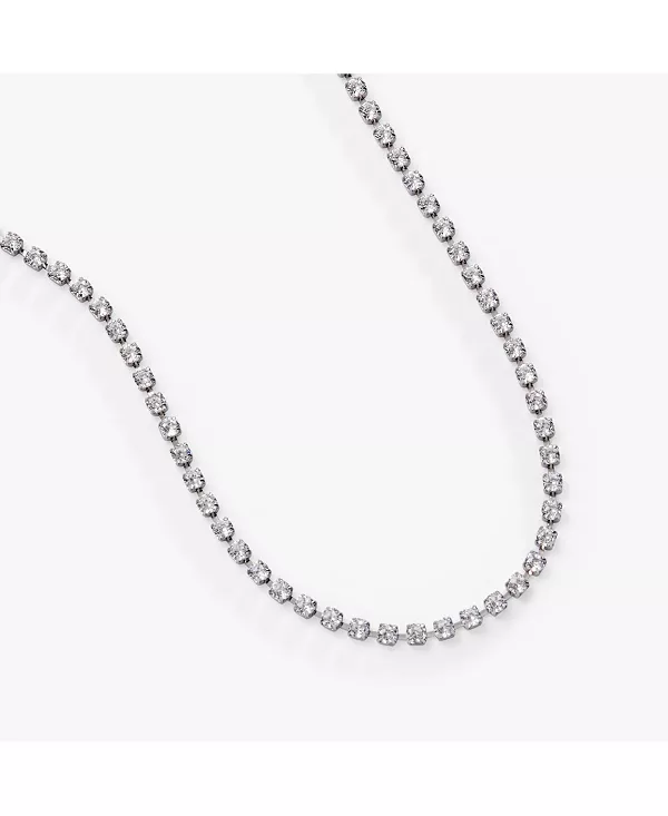 Регулируемое ожерелье с хрустальной теннисной цепочкой Alex And Ani, silver
Регулируемое ожерелье с хрустальной теннисной цепочкой Alex And Ani, silver