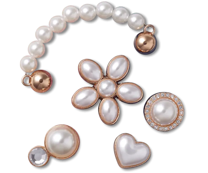Джиббитсы Dainty Pearl Jewelry 5 Pack Crocs
Джиббитсы Dainty Pearl Jewelry 5 Pack Crocs
