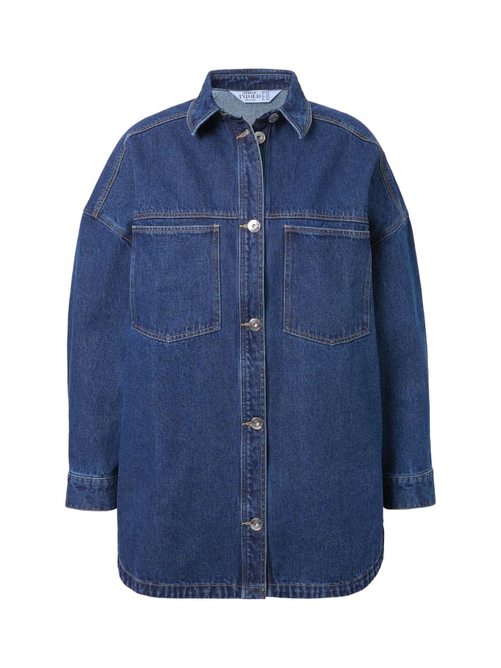 синяя джинсовая блузка-рубашка Studio Untold
синяя джинсовая блузка-рубашка Studio Untold