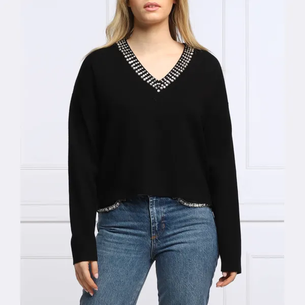 Свитер обычного кроя Liu Jo, черный
Свитер обычного кроя Liu Jo, черный