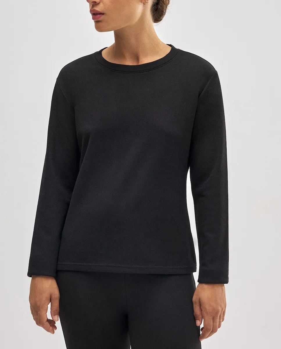 Флисовая термокофта с шерстью в спортивном стиле Ysabel Mora, черный
Флисовая термокофта с шерстью в спортивном стиле Ysabel Mora, черный