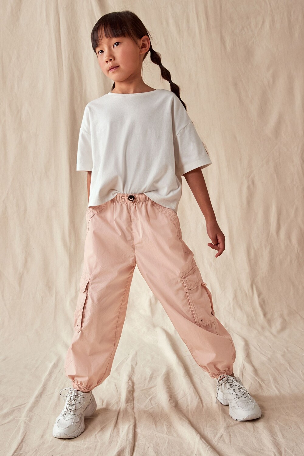 Боевые брюки широкого кроя (3-16 лет) Next, розовый
Боевые брюки широкого кроя (3-16 лет) Next, розовый