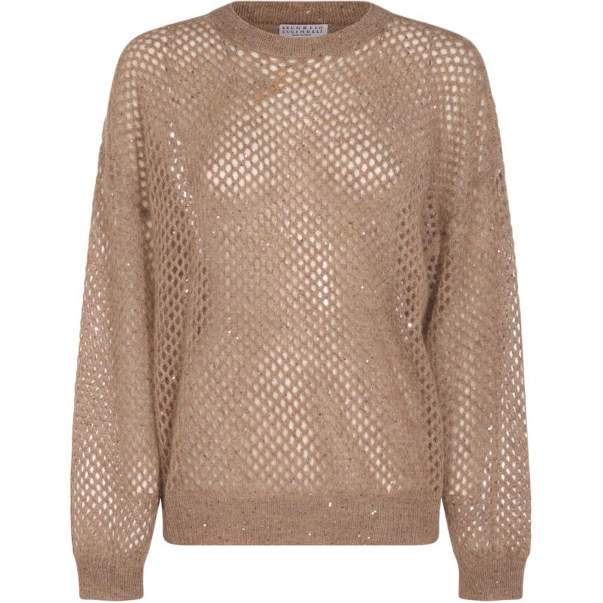Свитер с декором Brunello Cucinelli, хаки
Свитер с декором Brunello Cucinelli, хаки