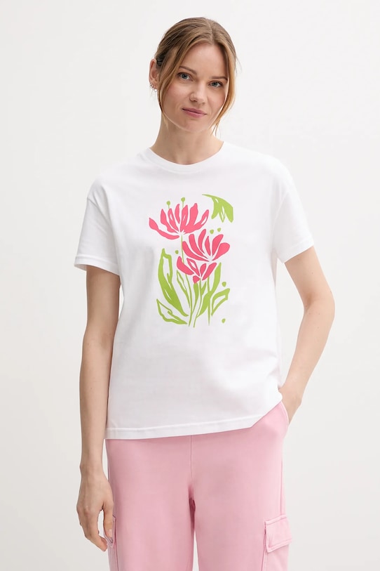 Хлопковая футболка United Colors Of Benetton, белый
Хлопковая футболка United Colors Of Benetton, белый