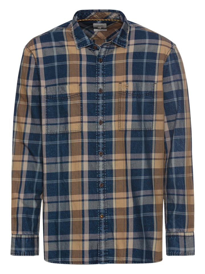 Рубашка Camel Active, цвет blau-braun 
Рубашка Camel Active, цвет blau-braun