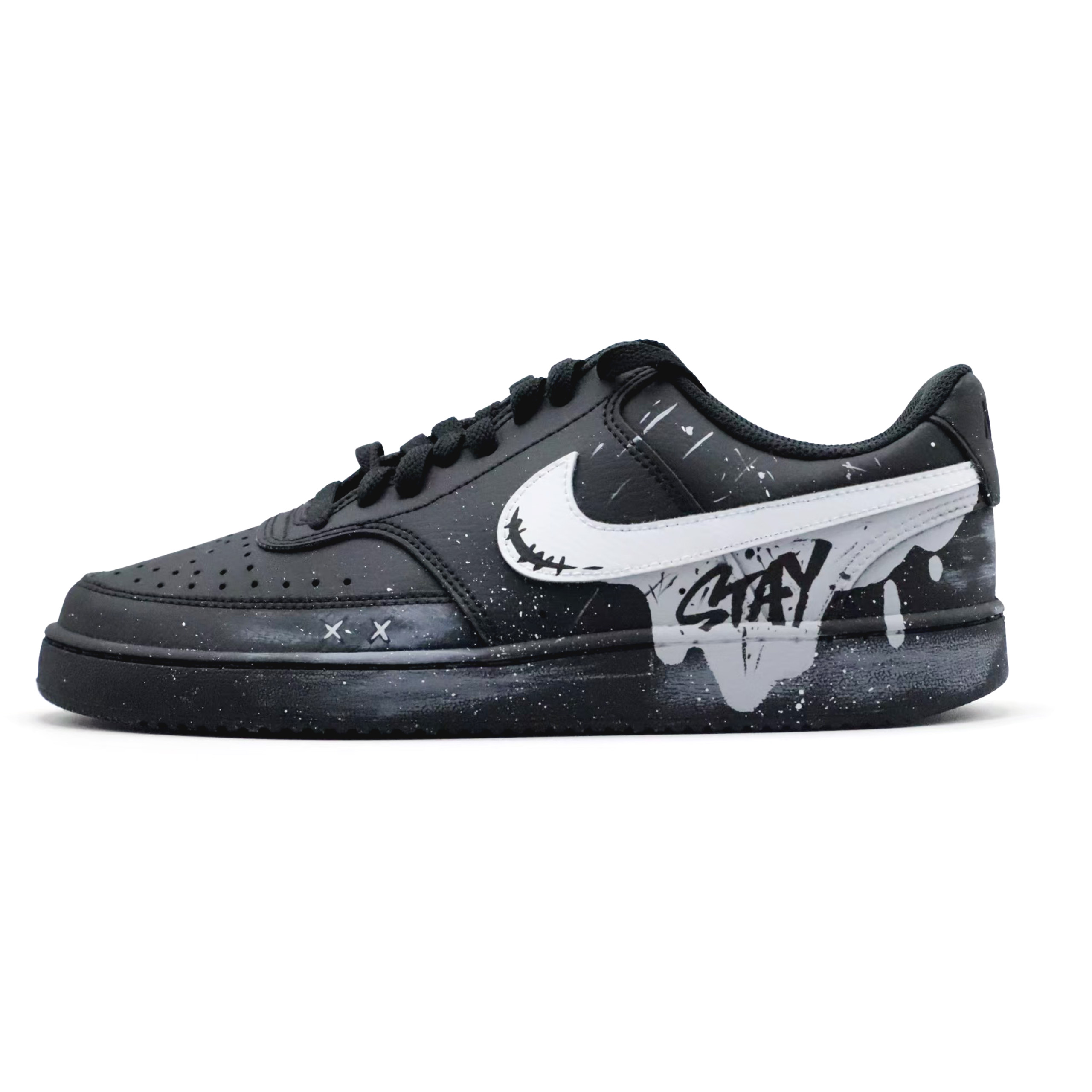 Nike Кроссовки мужские court vision low black tide ink slip resistant abrasion resistant low top casual black white
Nike Кроссовки мужские court vision low black tide ink slip resistant abrasion resistant low top casual black white