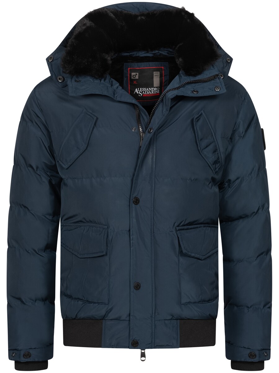 Зимняя куртка Alessandro Salvarini Winter Jacket, темно-синий
Зимняя куртка Alessandro Salvarini Winter Jacket, темно-синий