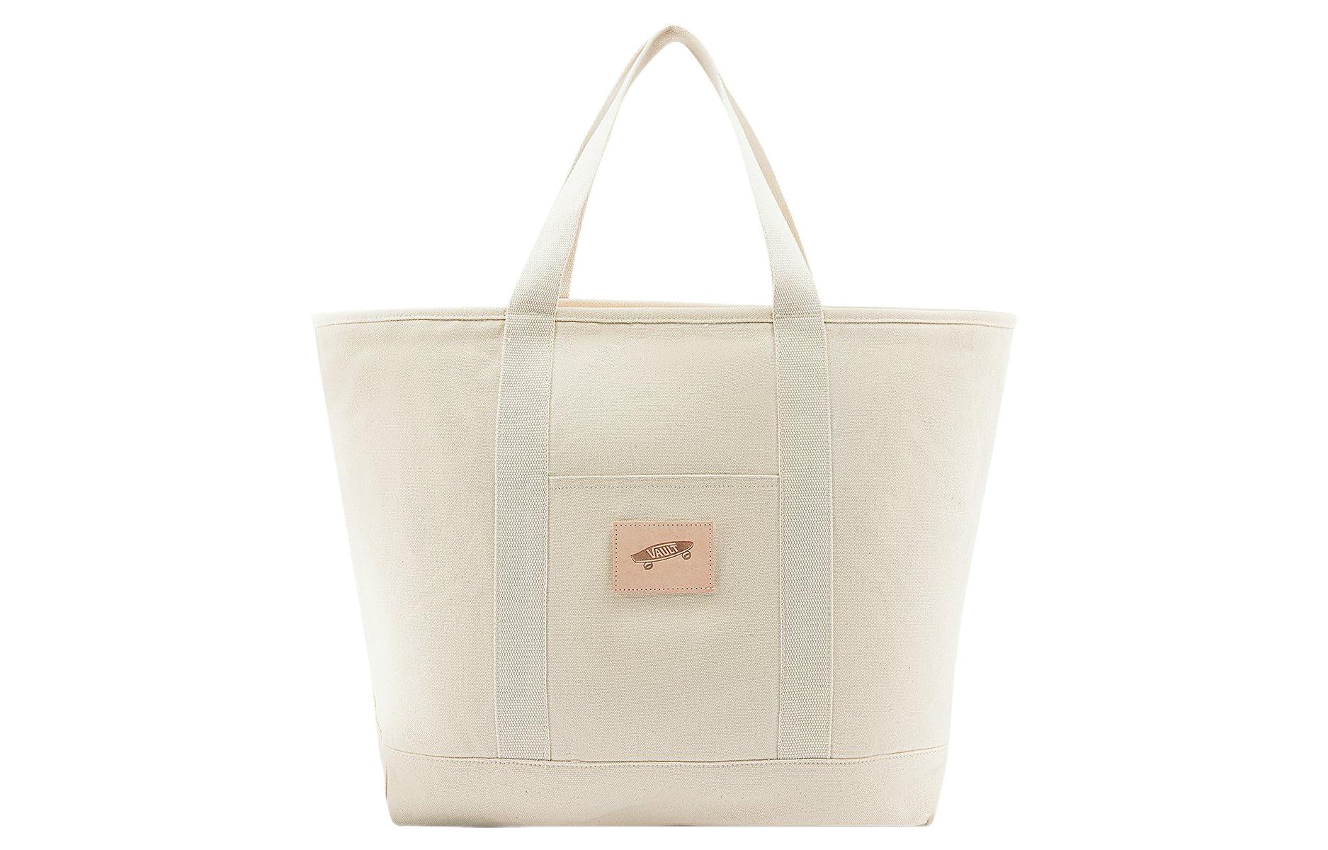 Vans Хлопковая сумка-шопер через плечо унисекс кремового цвета, Ecru
Vans Хлопковая сумка-шопер через плечо унисекс кремового цвета, Ecru