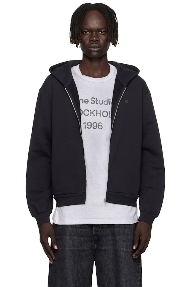 Толстовка с застежкой-молнией Acne Studios, черный
Толстовка с застежкой-молнией Acne Studios, черный