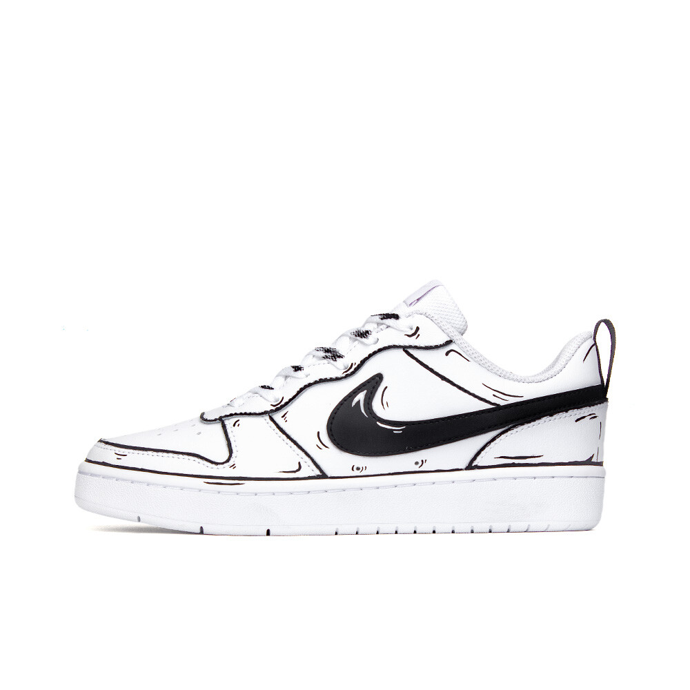 Кроссовки Nike Court Borough Skateboarding Shoes Women's Low-top White, черный/белый
Кроссовки Nike Court Borough Skateboarding Shoes Women's Low-top White, черный/белый