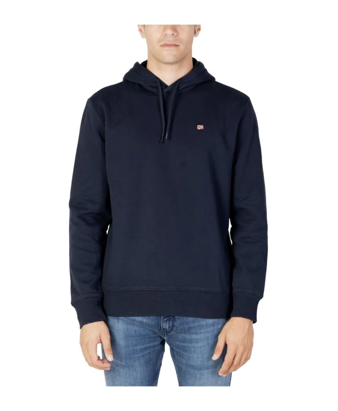 Худи из эластичного хлопка, коллекция осень/зима Napapijri, синий
Худи из эластичного хлопка, коллекция осень/зима Napapijri, синий