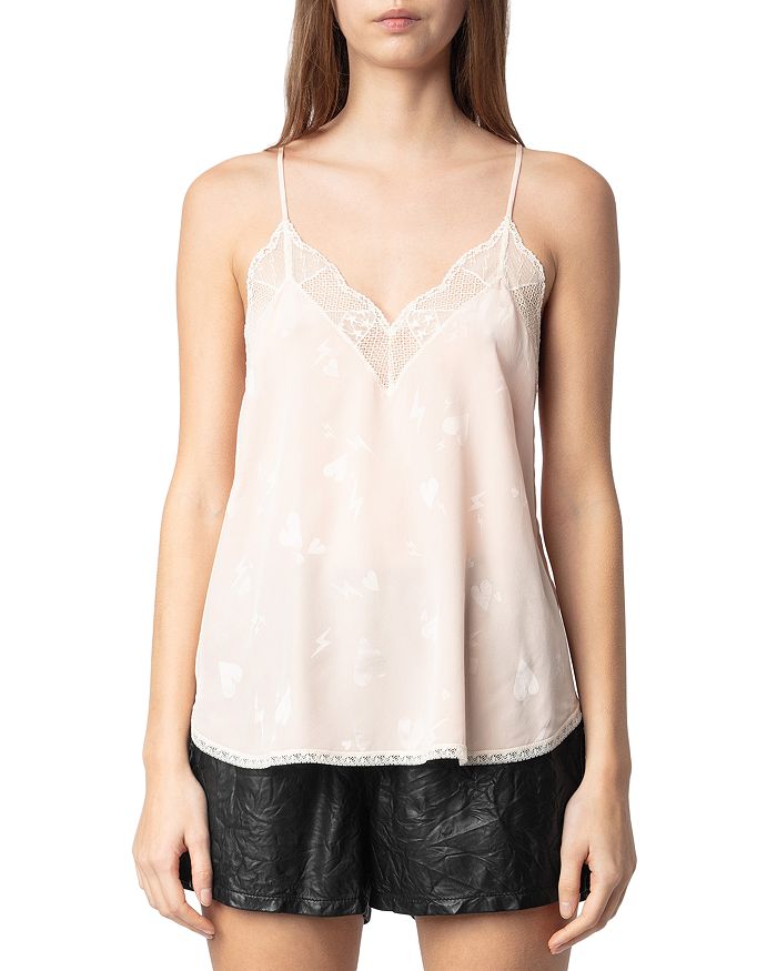 Шелковая кофточка с принтом «вспышка сердца» от Christy Zadig & Voltaire, розовый
Шелковая кофточка с принтом «вспышка сердца» от Christy Zadig & Voltaire, розовый