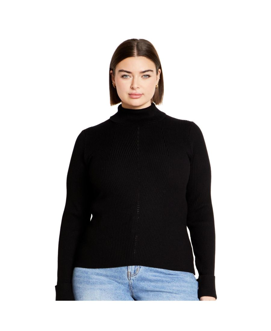 Женский свитер Кики CITY CHIC, Black
Женский свитер Кики CITY CHIC, Black