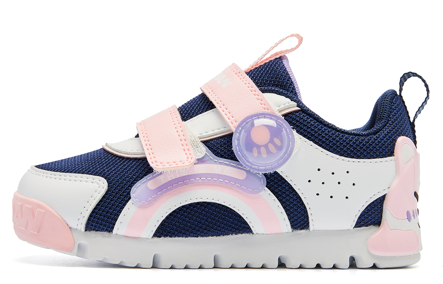 QIAODAN Низкие детские туфли синего и розового цвета для младенцев и малышей
QIAODAN Низкие детские туфли синего и розового цвета для младенцев и малышей