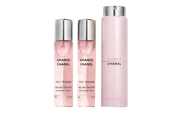 CHANEL Розовый encounter портативный+сменный блок туалетная вода жасмин мускус 20мл/20мл*3
CHANEL Розовый encounter портативный+сменный блок туалетная вода жасмин мускус 20мл/20мл*3