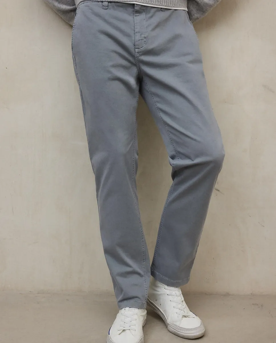 Мужские прямые брюки с пуговицей и молнией Ecoalf, синий
Мужские прямые брюки с пуговицей и молнией Ecoalf, синий