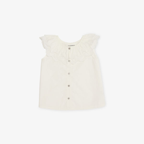 Блузка H&M Adorables из хлопкового поплина без рукавов 2-10 лет , белый
Блузка H&M Adorables из хлопкового поплина без рукавов 2-10 лет , белый