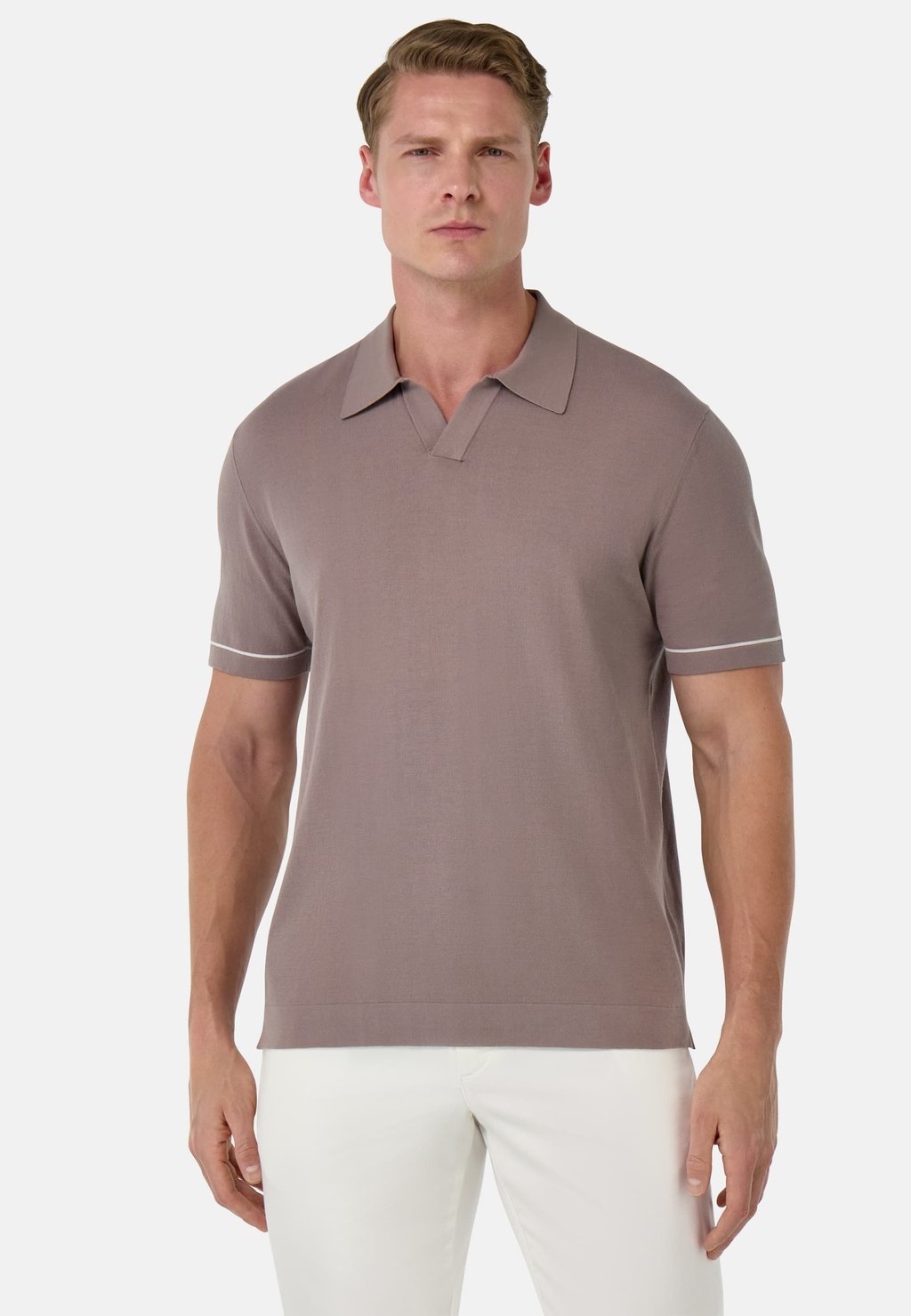 Поло Boggi Milano, серо-коричневый
Поло Boggi Milano, серо-коричневый