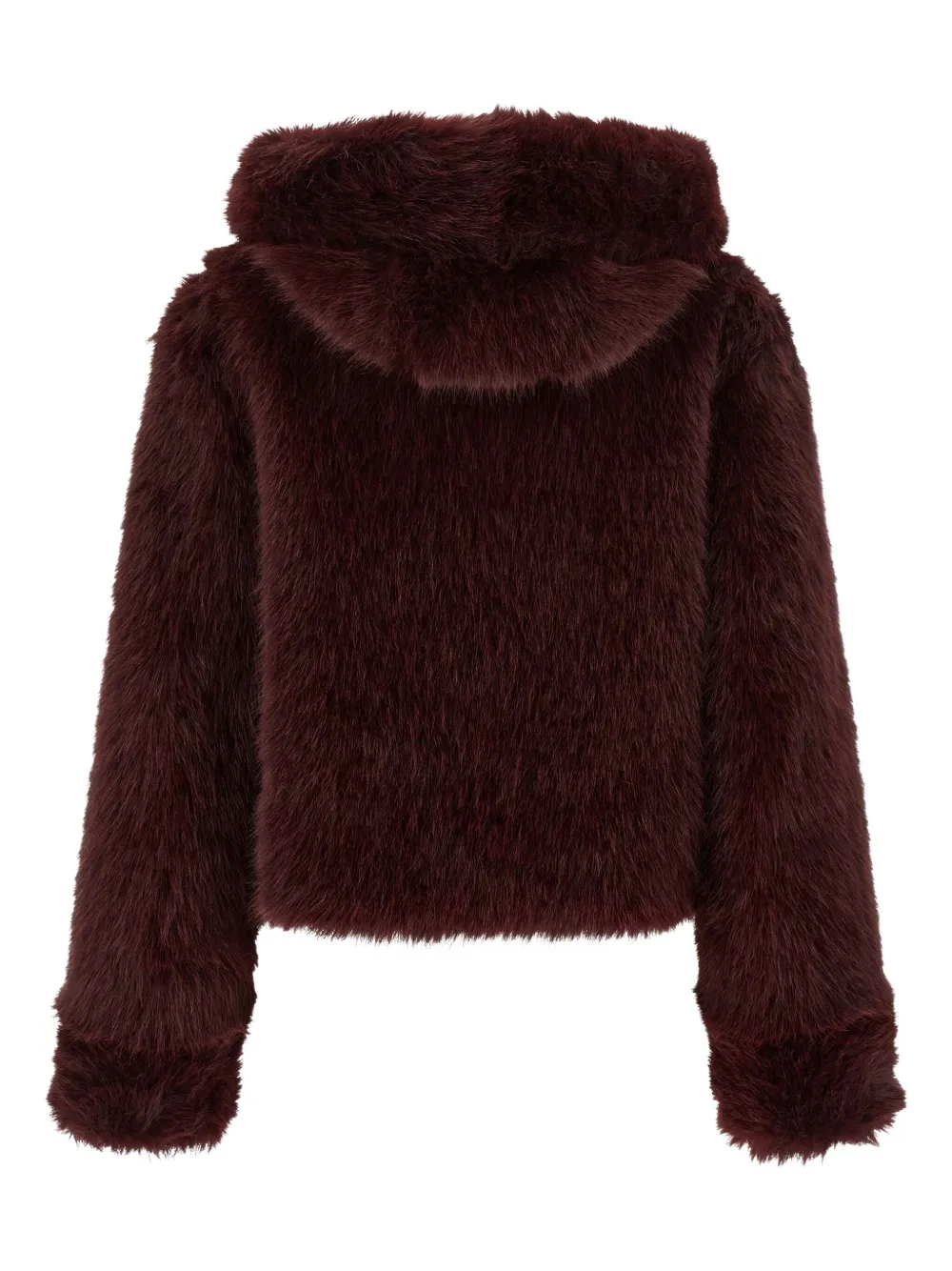 Длинноворсовое искусственное пальто с капюшоном B&B COUTURE, красный
Длинноворсовое искусственное пальто с капюшоном B&B COUTURE, красный